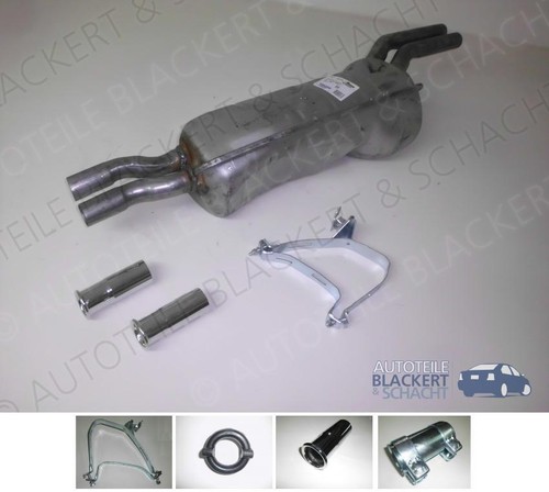 Auspuff endtopf anbauteile - auspuff, +