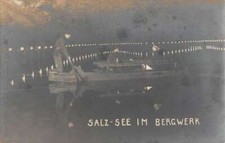 Salz See im Bergwerk Salt Lake