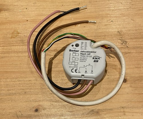 Knx jalousieaktor 1fach 6a - up,