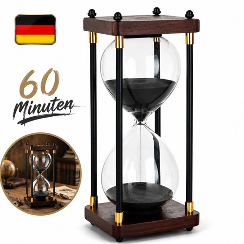 Glas vintage stundenglas - glas,