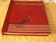DDR Ehrenbuch VEB Plauener Gardine Werk Zwickau