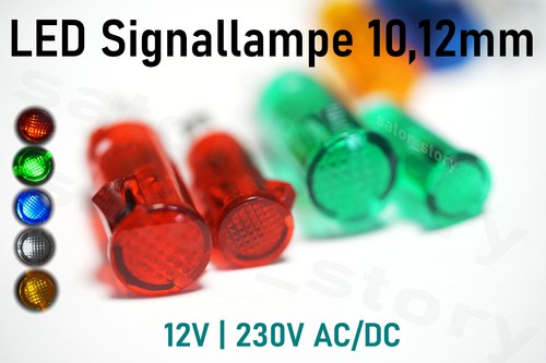 Led signallampe mm - 10,12,