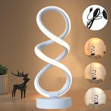 LED Spiral Tischlampe 3