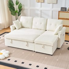L-Form Sofa ausziehbarem