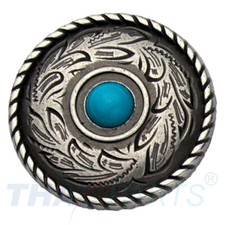 Concho #092 25mm Western Zaum