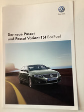 Prospekt VW Passat und Passat Variant TSI EcoFuel 01/2009 