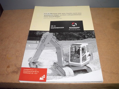 Schaeff raupenbagger 4 - schaeff, 41