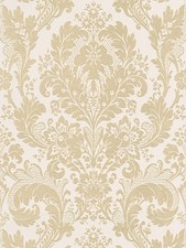 Barock Tapete Gold Ornamente