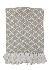 Wohndecke gemustert neu beige