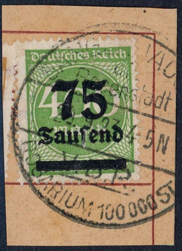 Reich 287 gestempelt - reich,