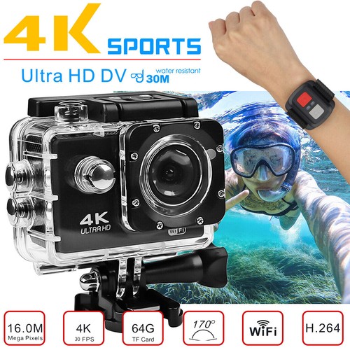 Action kamera wifi - hd, 4k