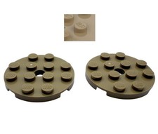 LEGO® 2x Round Plate 4x4 Sand
