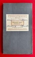 alte Landkarte BORNA DÖBELN