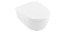 Villeroy & Boch Combi-Pack AVENTO inkl. Wand-WC tief DirectFlush und WC-Si weiß