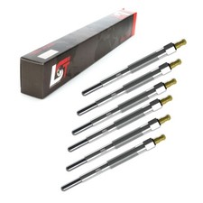 6x Stabglühkerze 24 V Bagger Walze Radlader Raupe für CATERPILLAR CAT 3304 3306