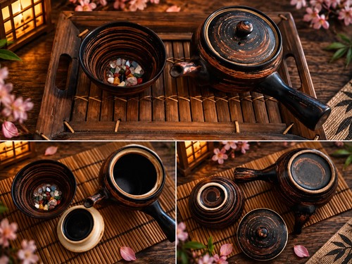 Japanisches teeset kyusu - japanisches,