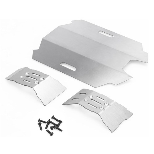 Aluminum chassis skid armor - chassis,
