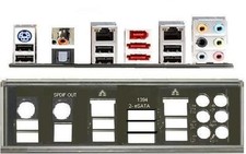 ATX Blende I/O shield Asus P5E