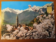 Postkarte 2506 gelaufen, Meran, Südtirol, Ansichtskarte, Sammlung