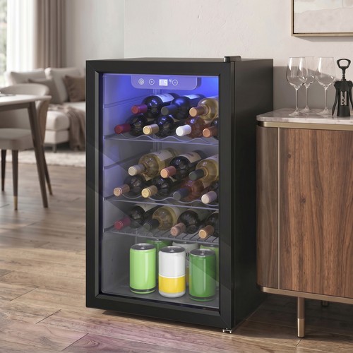 Homcom weinkühlschrank - homcom, 24