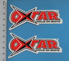 ❤ OXTAR - MOTORRAD KART AUTO RALLYE RACING MECHANISCH - SET 2 AUFKLEBER ❤