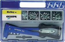 GESIPA Nietzange Handnietzange NTS  im Set, Nietboy mit Nietsortiment