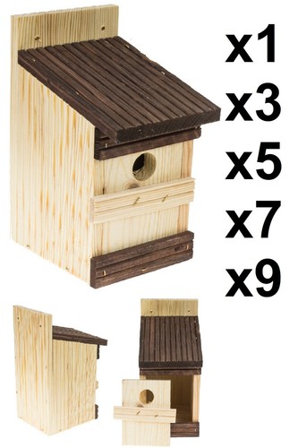 Nistkasten typ super - nistkasten, set