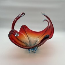 Murano Glasschale Rot 