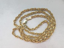 Goldkette Kordelkette Gelbgold