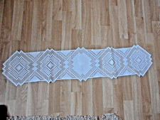 Hardanger Läufer Handarbeit ca. 1990 L 106 cm B 20cm