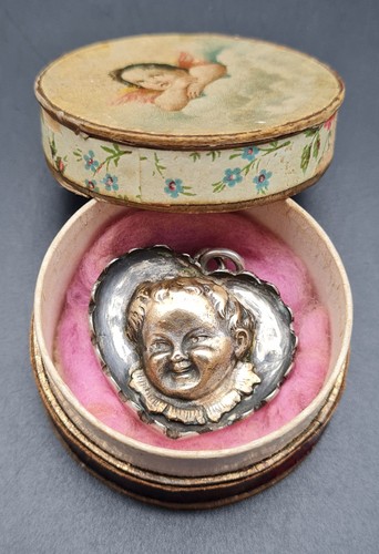 Antiker silber anhänger - anhÄnger, charm