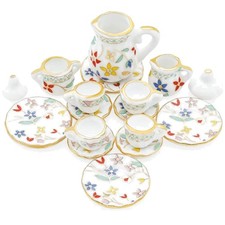 Miniatur Teeservice Puppenhaus