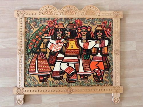 Russische holzkunst gemälde - russische,