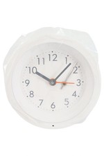 TCHIBO Wecker 360574 Minimalistisch Weiß Tischuhr Alarmfunktion Neu & Geöffnet