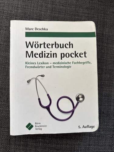 Wörterbuch medizin pocket - wörterbuch,