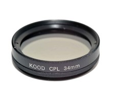 34mm Runder Polarisator Filter