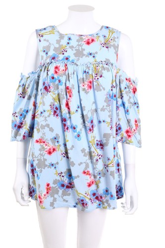 Rainbow bluse print cut outs - cut-outs, d
