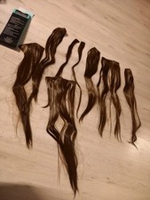 Haarverlängerung Clips Dniya Fashion Hair Extensions Braun