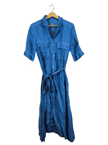 120 lino blusenkleid damen - lino,