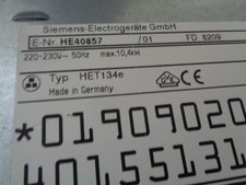 Bosch 00268117 Uhr , Siemens