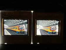 Berliner S-Bahn 2 Original Dias BR 481 005 Probezug 1996 DB