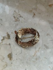 Vintage Gold Brosche 585