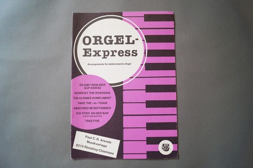 Orgel express heft - orgel-express, 5