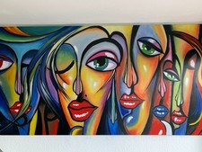 Original Acryl XXL Gemälde "