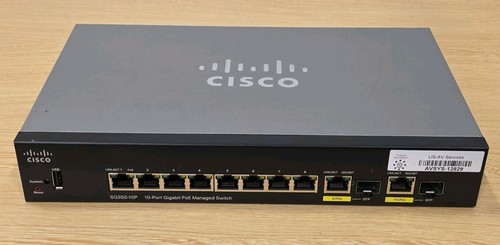 Cisco sg350 10p 10 port - cisco, –