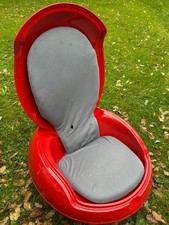 ALTES DDR DESIGN SITZEI SENFTENBERGER EI ENTWURF PETER SHYCZY zum HERRICHTEN