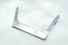 Altes kleines A. Bauermann Solingen Taschenmesser Messer. Mit FD Werbung