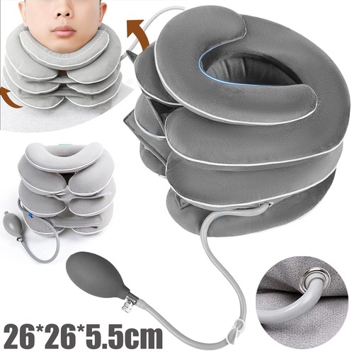 Neck stretcher with brace - with,