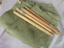 US Army Zelt Komplett mit Zeltstangen USMC Marines Navy Vietnam Tent WWII WK2