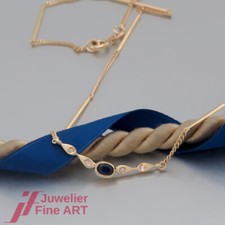 Necklace/Chain - 1 Sapphire